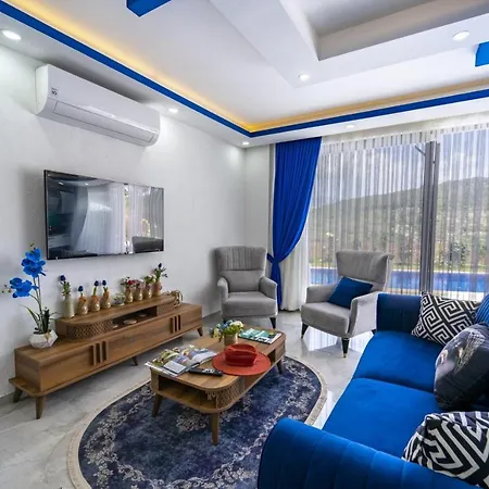Villa Luxury With Jacuzzi In Kas Gelemiş